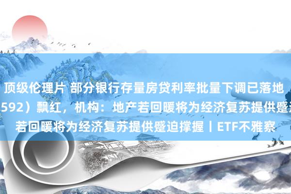 顶级伦理片 部分银行存量房贷利率批量下调已落地 A50ETF基金（159592）飘红，机构：地产若回暖将为经济复苏提供蹙迫撑握丨ETF不雅察